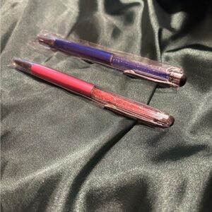 Stylish Blue and Pink Pens
